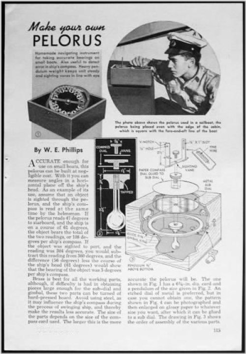 Nautical Navigator Blueprint