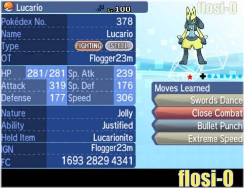 Lucarionite Guide: Shiny 6IV Mega Lucario with Mega Stone for Pokemon Sun, Moon, and Ultra