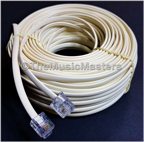 Ivory Telephone Line Extension Cord