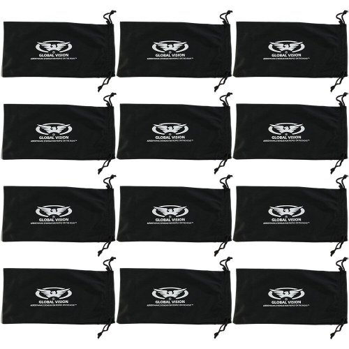 Midnight Microfiber Sunglass Pouch