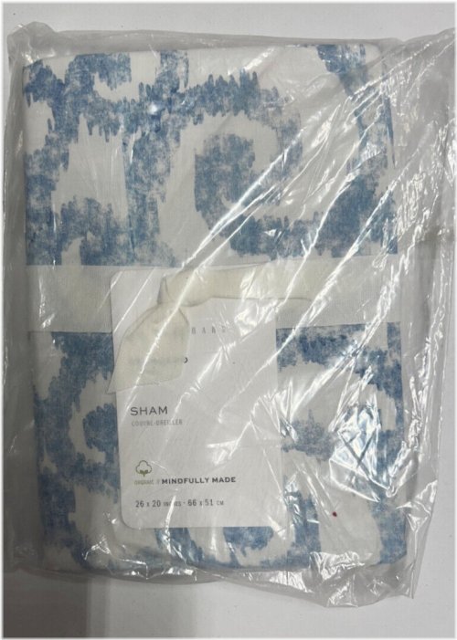 Margot Scroll Percale Sham