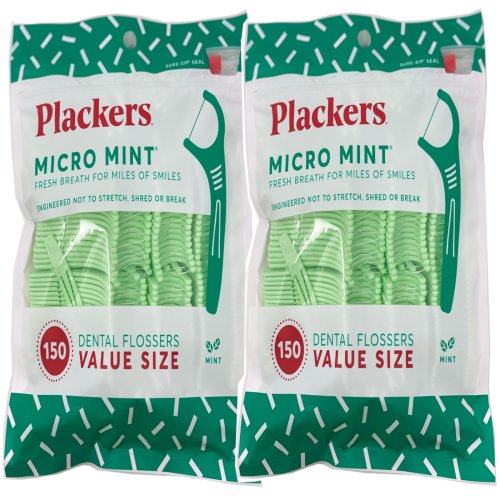 Minty Dental Floss Picks