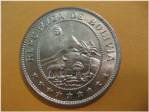 Andean Wildlife 50 Centavos Coin