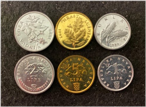 European Coin Trio