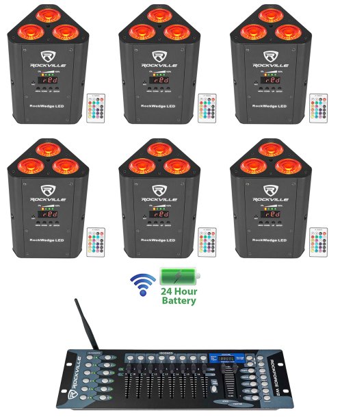 Rockville RockWedge LED Lighting Kit