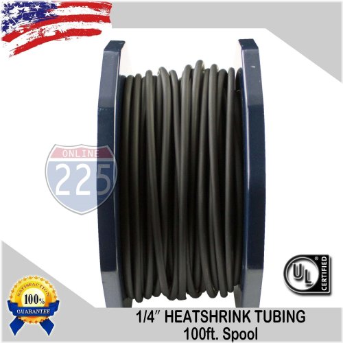 Black Polyolefin Heat Shrink Tubing