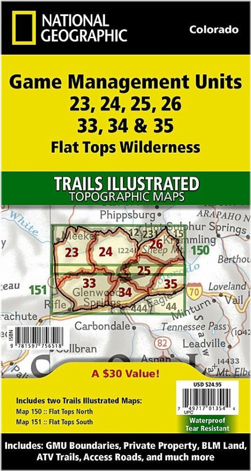 Wilderness Map Pack by National Geographic