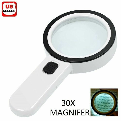 Jumbo Illuminated Magnifier with LED Lights