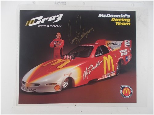 Autographed Cruz Pedregon Racing Memorabilia