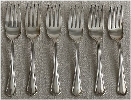 PURITAN Silverplate Salad Forks