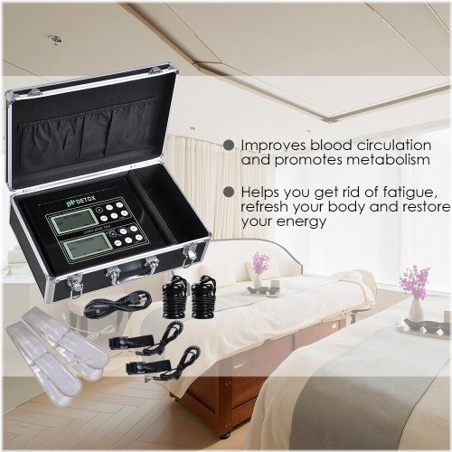 ReviveCleanse Foot Spa Kit with Ionic Technology and LCD Display