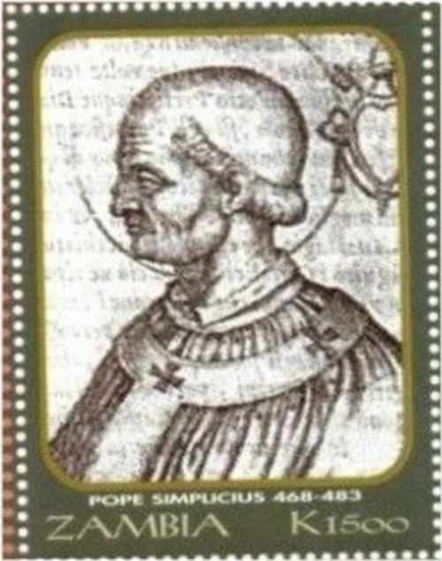 Zambian Papal Stamp Series