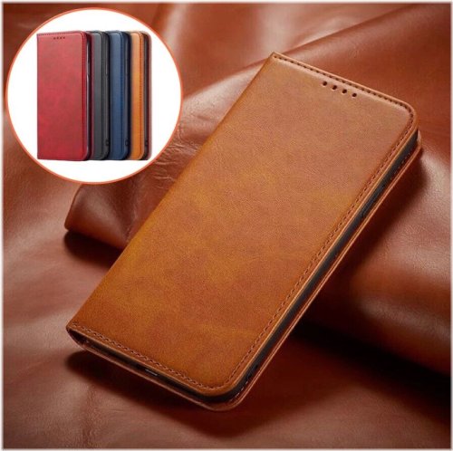 Leather Folio Phone Wallet for iPhone - Secure and Stylish