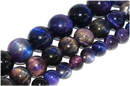 Galactic Tiger Eye Beads