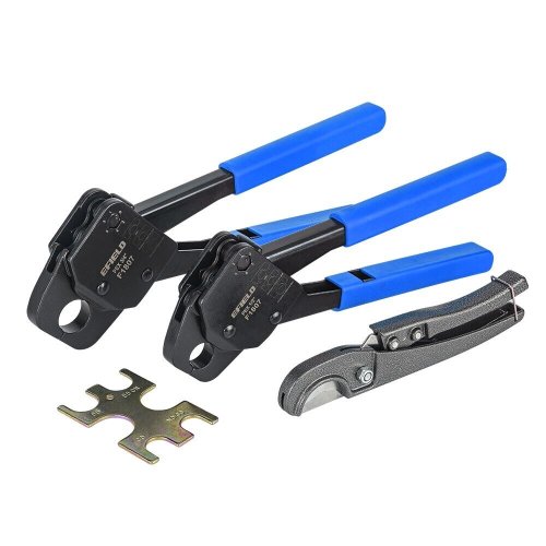 PEX Angle Crimping Tool with Cutters