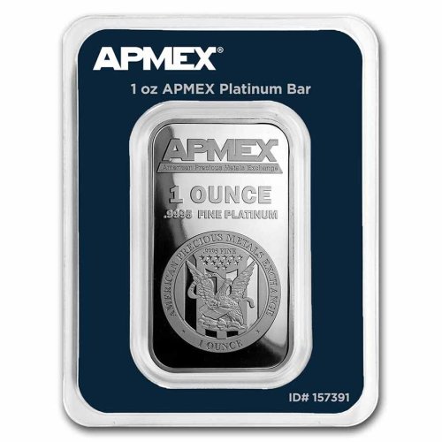 Platinum Excellence Bar - 1 oz - TEP Packaging - SKU#157391