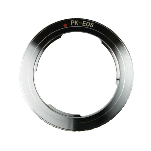 Lens Compatibility Adapter for Canon EOS Cameras and Pentax PK K Lenses