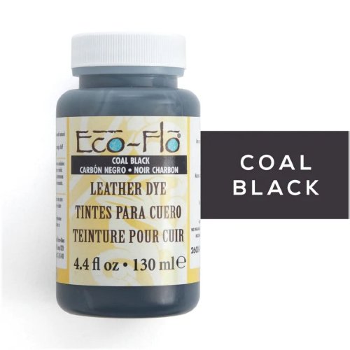 Coal Black Leather Dye by Tandy Leather