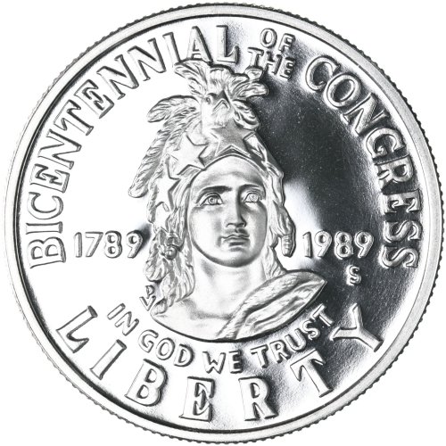 Bicentennial Half Dollar - 1989 S Congressional Proof