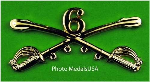 Frontier Cavalry Sabers Hat Pin