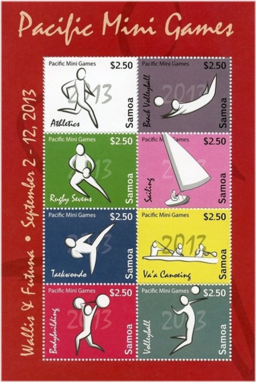 Pacific Games Commemorative Stamps