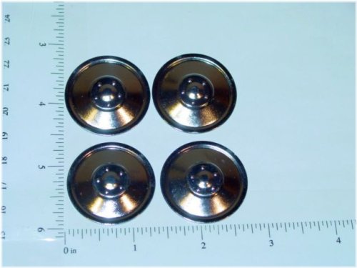 Tonka Solid Hubcap Toy Parts Set