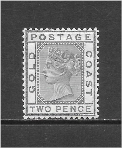Victorian Gray 2p Stamp