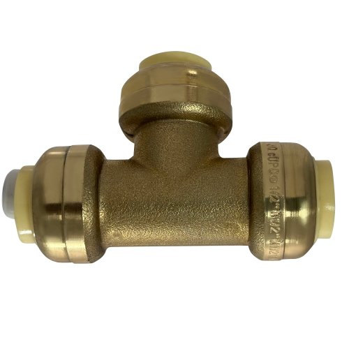 PureFlow Brass Tee Connectors