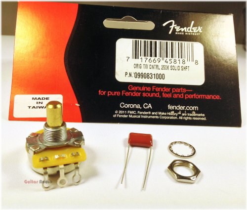 Solid Shaft Volume/Tone Control Potentiometer by Fender