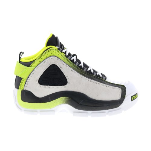 White Athletic Basketball Shoes by Fila