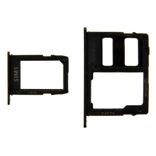 Galaxy J8 SIM Tray Replacement Set (Black)