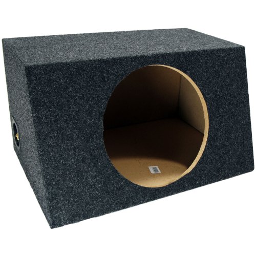 SlantBox 12" - Sealed Subwoofer Enclosure for Car Audio Systems