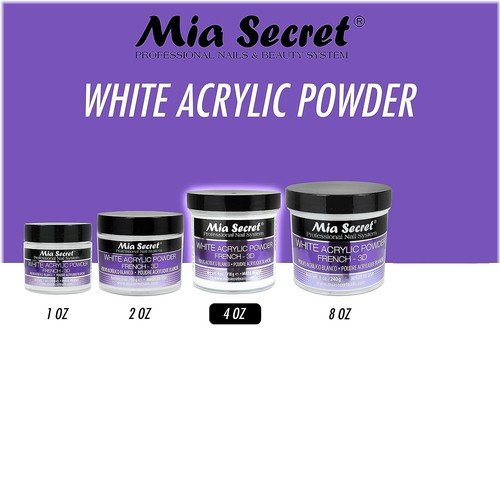 Pure White Acrylic Powder Kit