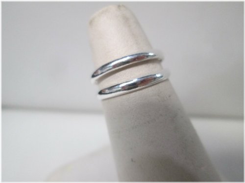 Silver Strand Toe Ring