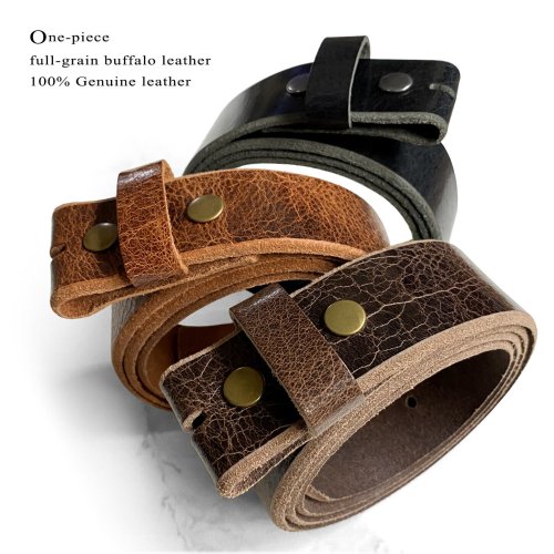 Buffalo Trails Leather Belt