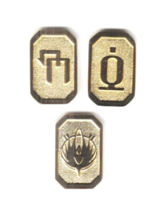 Galactica Gold Cubits Set - Limited Edition Collectibles