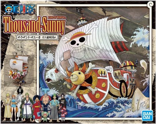 Wano's Thousand Sunny Sailing Ship Model Kit