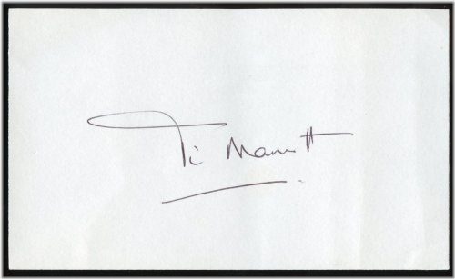 Tim Marriott Brittas Empire Signed Cut Autograph