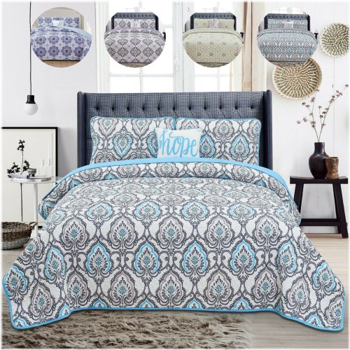 Regal Dreams Reversible Bedspread Set