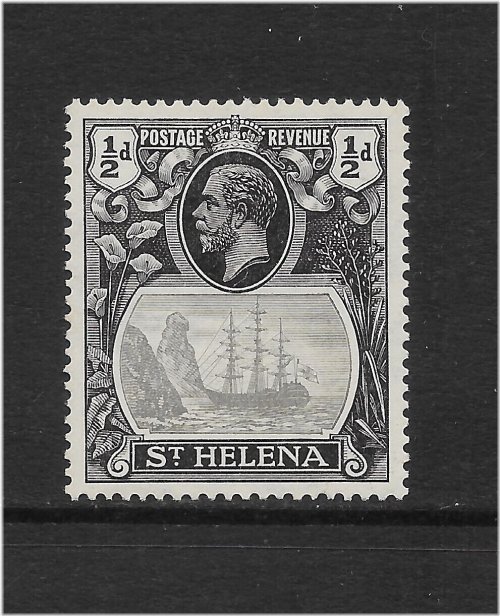 Colony Badge 1922 St. Helena Stamp