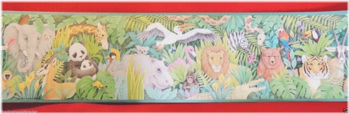 Wild Adventures Wall Border