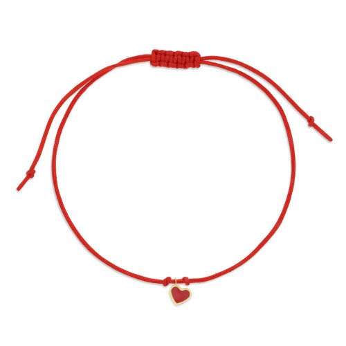 Red Fortune Heart Bracelet