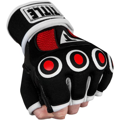 Rage Gel Fist Wraps - Black/Red