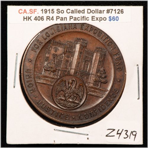 Panama-Pacific Louisiana Commemorative Token