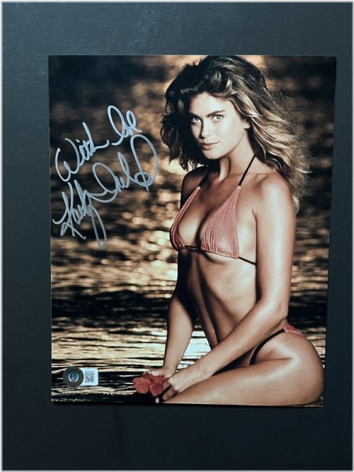 Kathy Ireland Glamour Autographed Photo