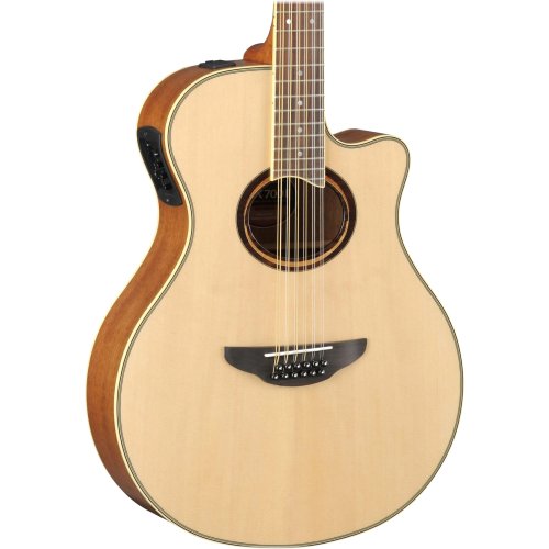 Natural 12-String Thinline Acoustic-Electric Guitar