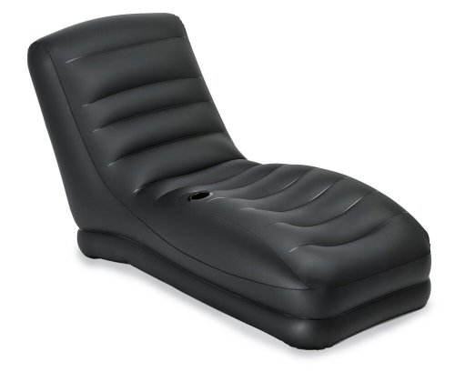 Air Lounge Lounger Black