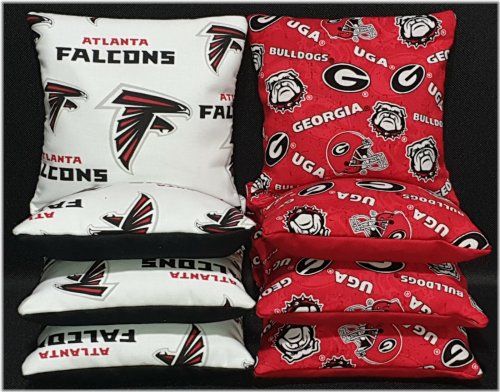 Georgia Peach Cornhole Bean Bag Set