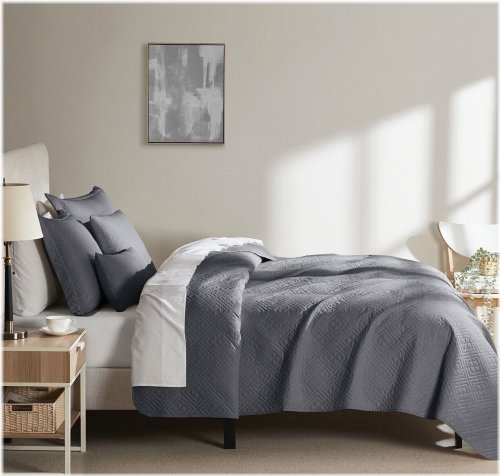 Diamond Weave Bedspread Set