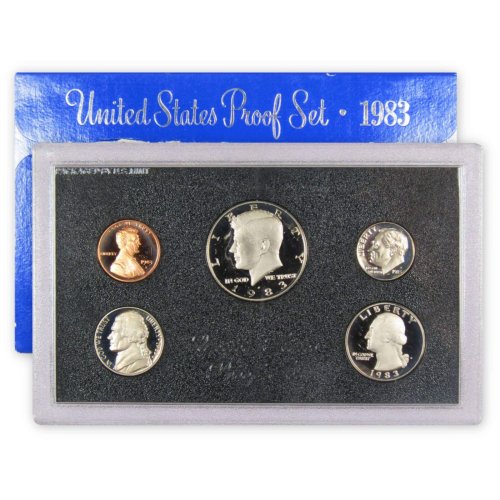 Heritage Collection 1983 S Proof Set in Original Government Packaging